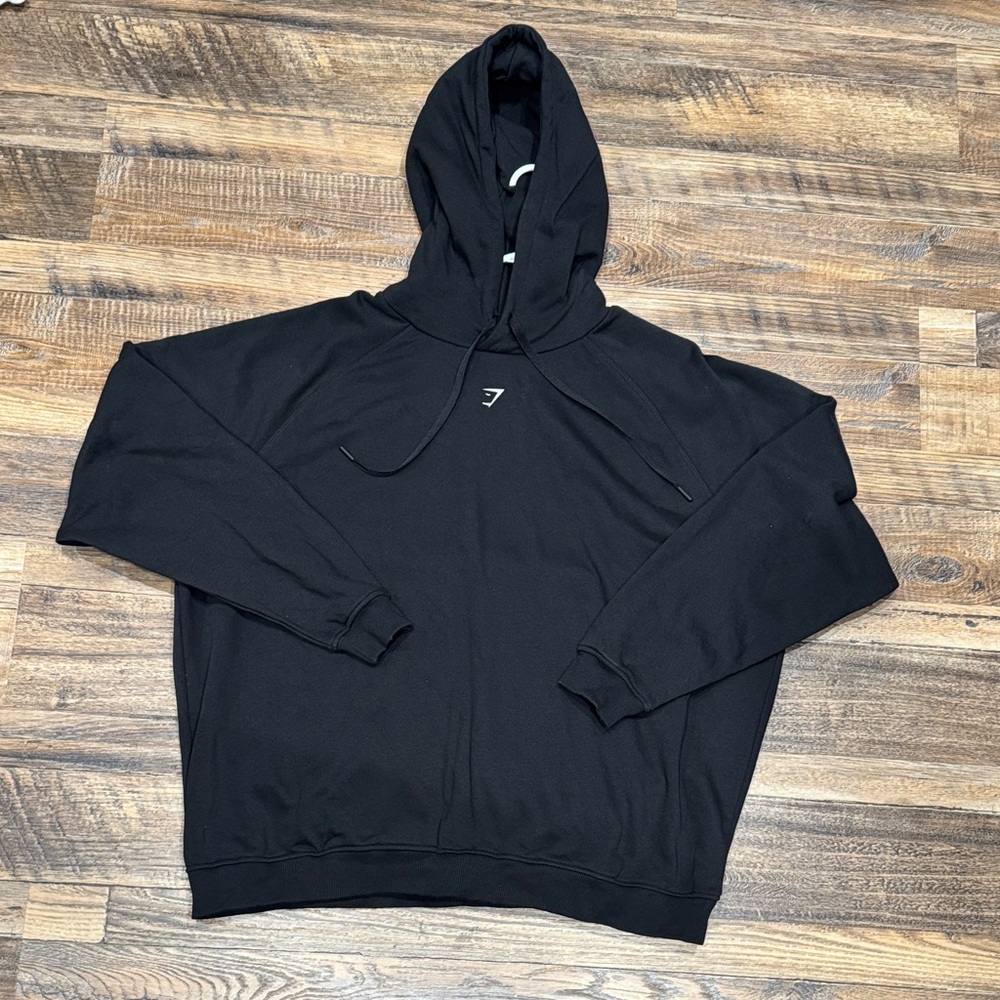 Gymshark Women’s Black Bulking Season Brushed Hoodie ( Size XXL )